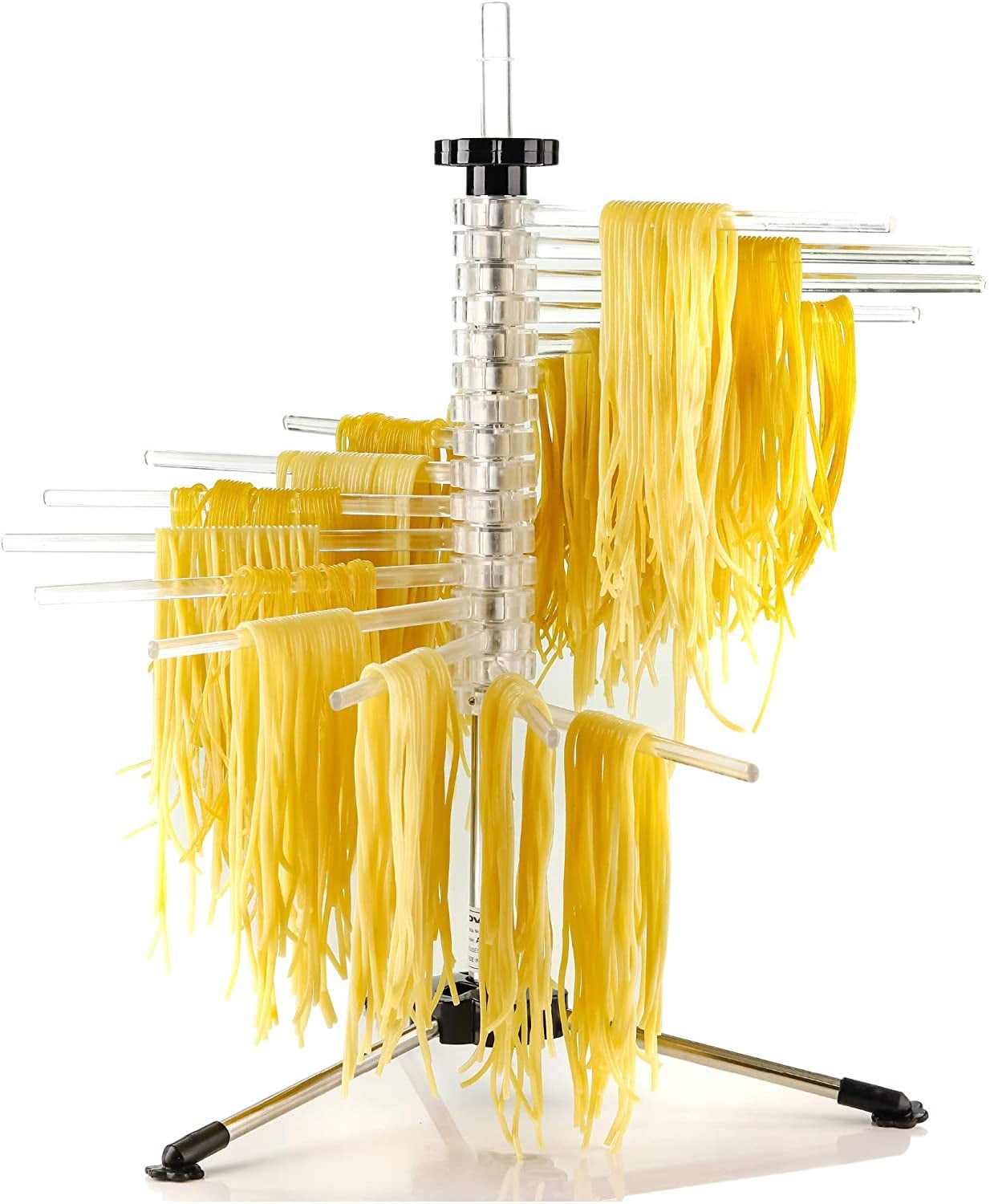 Ovente Collapsible Pasta Drying Rack with BPAFree Acrylic Rods