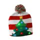 thumbnail image 3 of Gorro de Navidad para la nieve Yinane Gorro de invierno para adultos y niños, 3 of 5