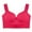 Hot Pink, variant on Sngxgn Womens Longline Sports Bra - Workout Crop Tank Tops Padded Yoga Bra(Pink,L)