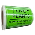 thumbnail image 4 of 250pcs Green Live Plants Stickers for Shipping 2x3 inch Please Handle with Love Stickers Fragile Shipping Labels, 4 of 8