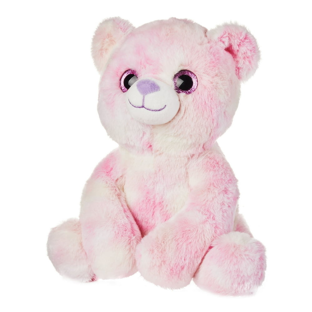 Spark Create Imagine Plush Collectible, Pink Bear, 9" - Walmart.com ...