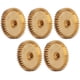 thumbnail image 2 of 5 piezas de engranajes metálicos con 24 dientes estriados internos, excelente ductilidad y resistencia, piezas de robot industrial para ajuste de velocidad 4305-0024-0040, 2 of 14