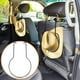 thumbnail image 1 of Gancho para reposacabezas de coche, 1 soporte metálico de almacenamiento, diseño resistente y flexible para porta sombreros y bolsos SeSolution, ideal para organizar el coche y guardar, 1 of 8