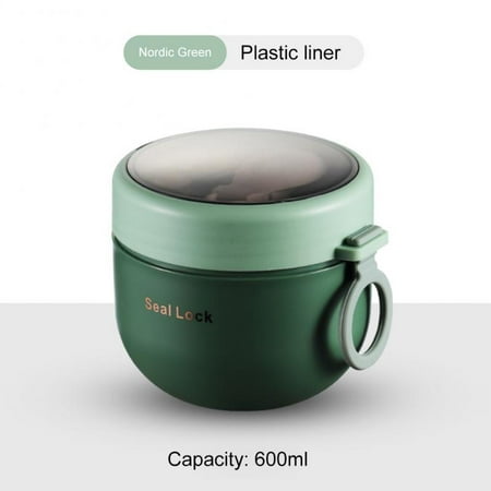 

Stainless Steel Soup Cup With Spoon Lunch Box Cute Shape 1pcs Vacuum Flasks Thermo Wholesale Thermos Containers Food Containers