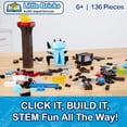 thumbnail image 4 of Book and Bricks: Interactive Read-Along & Building Block Educational Toy, Hardcover, Ages 6+, 4 of 7