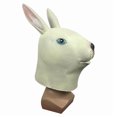 thumbnail image 1 of Máscara facial completa de látex de conejo de Headgear, disfraz de cosplay cómico, 1 of 1