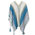 thumbnail image 2 of LOVZFMLL Cardigans Cardigan pour Femmes Mode Femmes Hiver Bouton Uni Capes Tricotées Manteau, 2 of 3