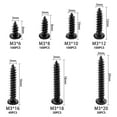 thumbnail image 2 of High-Precision Self-Tapping Screws, Phillips Drive Countersunk Head Assortment Fasteners Kit, Wide Application in Industry, Furniture, Electronics, Carbon Steel Flat Head Wood, 2 of 4