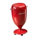 thumbnail image 2 of Cubo de basura con tapa y ruedas, alto, de gran capacidad, móvil Rojo, 2 of 9