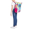 thumbnail image 3 of Disney Stitch Kids Rainbow Tie Dye 17" Laptop Backpack and Lunch Tote Set, 4-Piece, 3 of 6