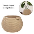 thumbnail image 6 of AOOOWER Decorative Jar Shaped Organizer Basket Natural Hemps Storage Container with Handle Home Management Tool, 6 of 7