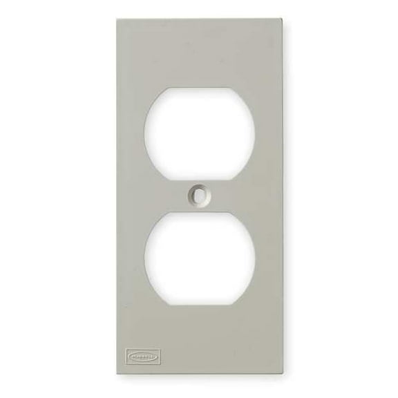 Hubbell KP Series 1 Gang Duplex Low Profile Flush Mount Wall Plate Switch & Outlet Plate