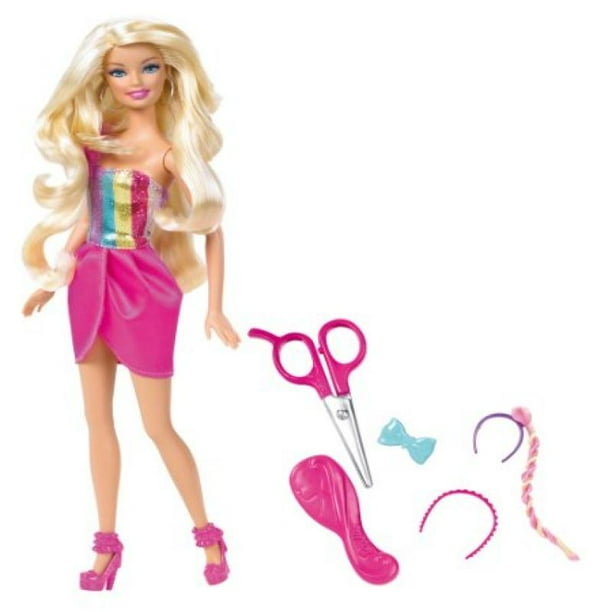 Barbie - Mattel Barbie Hairtastic Cut & Style Doll - Walmart.com - Walmart.com