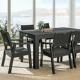 thumbnail image 5 of Wingyz 7 Piece Patio Dining Set All Weather Outdoor Table and Chairs Furniture for Garden Backyard, 5 of 7