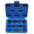 thumbnail image 1 of 11Pcs Damaged Lug Nut and Lock Remover Twist Socket Set Screw Extractor Tools, 1 of 10