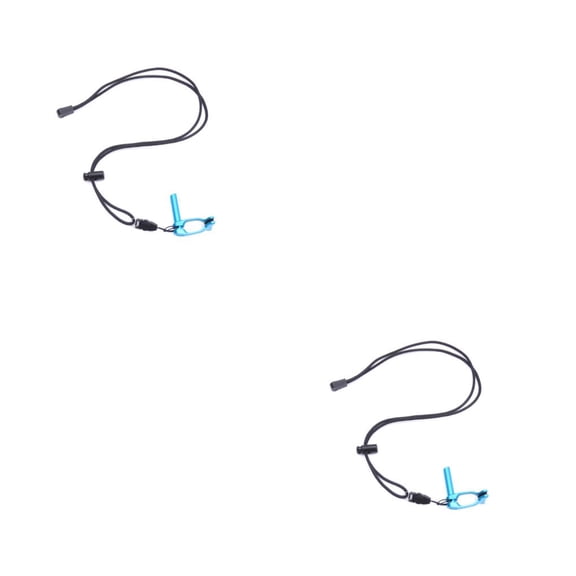 Clip nasal Soidarity para natación color Azul 2Conjunto Aluminio