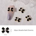 thumbnail image 2 of Adornos para uñas 3D con forma de lazo, 30 piezas de gemas de perlas con forma de lazo para decoración de uñas, tachuelas de aleación de metal para manualidades con joyas y teléfonos móviles, 2 of 6