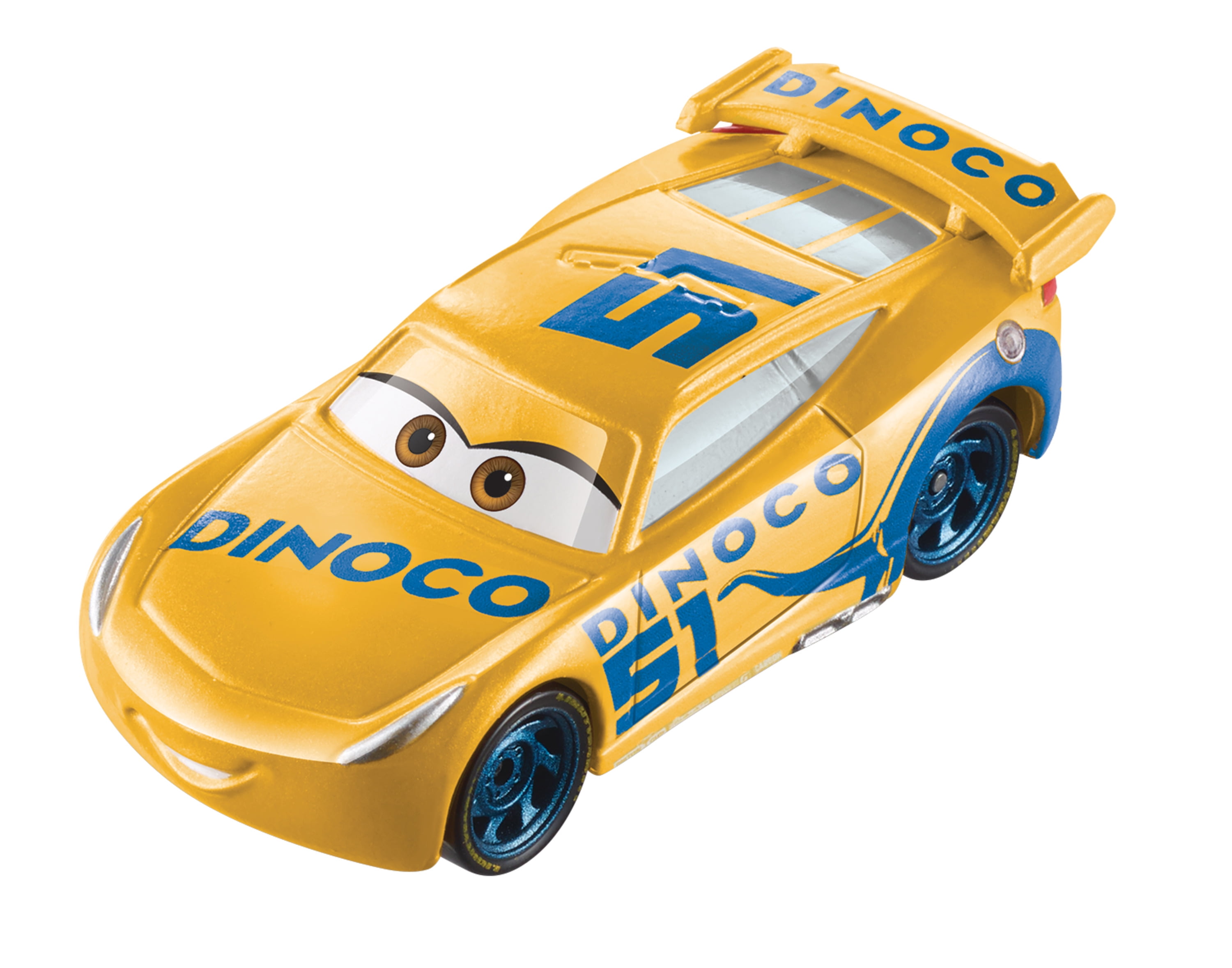 Disney/Pixar Les Bagnoles Color Changers Cruz Ramirez Dinoco