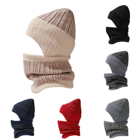 3 in 1 Beanie Hat for Women, 2026 New Outdoors Windproof Hat with Scarf and Mask