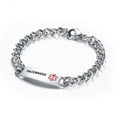 thumbnail image 3 of Magnetia Medical Alert Chain Bracelets for Men & Women, 3 of 3