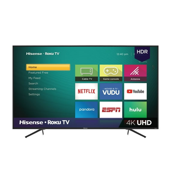 Hisense 65" Class 4K UHD LED Roku Smart TV HDR 65R6E1
