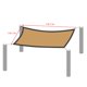 thumbnail image 4 of Toldo Vela Rectangular para Exteriores, para Piscinas, con 95 % de Protección, Ideal para Patios, Jardines y Otras Instalaciones., 4 of 7