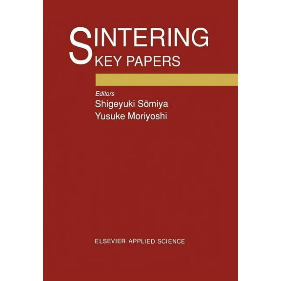 Sintering Key Papers, (Paperback)