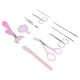 thumbnail image 3 of Pinzas para Recortar Cejas, rizador de pestañas, Extractor de acné, afeitadora para Cejas, afeitadora, removedor de Vello Facial, Kit de Aseo Facial para Mujeres, 3 of 5