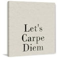 thumbnail image 2 of Marmont Hill Let's Carpe Diem Canvas Wall Art, 2 of 7
