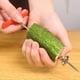 thumbnail image 4 of Bewildely Cortador en de verduras de acero inoxidable, mango portátil, reutilizable, antioxidante, para el hogar, cocina, pepino, herramienta para Cocina y Comedor Bewildely HA084223-01, 4 of 6