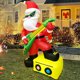 thumbnail image 4 of Arco de árbol de Navidad, muñeco de nieve, Papá Noel, oso polar, decoración inflable para el hogar y el exterior con luz LED, decoración para fiestas en el jardín, regalos, 4 of 5