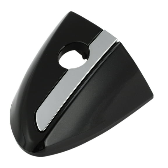 Unique Bargains Front Left Door Handle Lock Cylinder Cover for Toyota Corolla 2014-2018 ABS Black 1 Pc