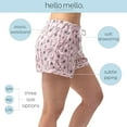 thumbnail image 3 of Hello Mello Signature Soft Pajama Lounge Shorts Bottoms, Happy Hour Large/X-Large (Women's), 3 of 8