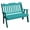 Aruba, variant on Keystone Amish Co. York Poly Composite Garden Bench, 4-Foot, Cherry Wood