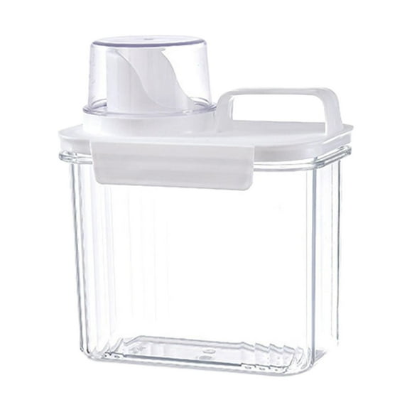 Contenant de Détergent à Lessive Contenants de Poudre à Laver pour Comptoir de Salle de Bain 1500 ml