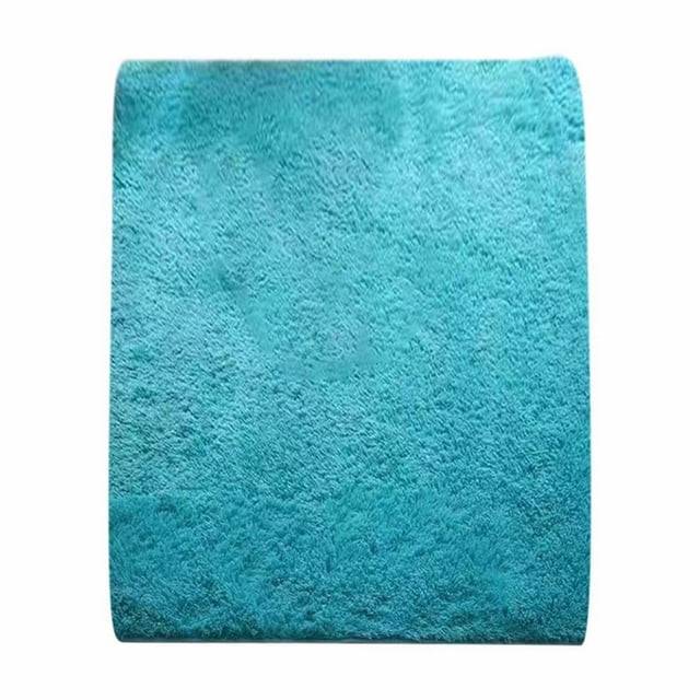 Area Rug Clearance Tanuke Microfiber Mat: Machine Washable and Fluffy - Soft Gray Rug for Parlor, Bedroom, and Dormitory Rugs for Living Room