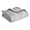 thumbnail image 2 of AKEGAMN Clearance! Washed Cotton Air Conditioning Quilt/Summer Cool Quilt Double & Single Sizes Thin Summer Blanket With Machine Washable Solid Color Design FRIENDLY DESIGN:There are hidden stitches, 2 of 9