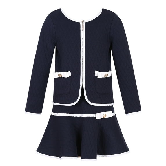 Richie House Girls' Elegant Suit with Skirt RH1963