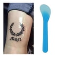 thumbnail image 3 of Paquete de 100 Cosmetic Spatula Cucharada Portátil Portátil Portátil Ojo Herramienta Ojo Mezcla Crema Facial Scoop Supply Piel Cuidado Accesorio Azul Yuarrent CE001373-02, 3 of 7
