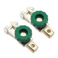 thumbnail image 1 of 2Pcs Auto Battery Terminal Disconnect Master Switch Cut-Off Brass, 1 of 5
