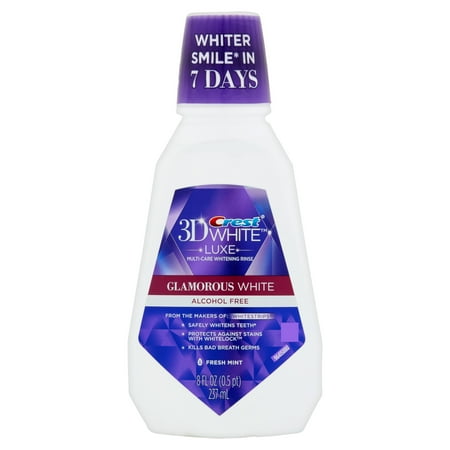 Crest whitening mouthwash brilliance