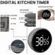 thumbnail image 2 of Digital Kitchen Timer with LCD Display, Magnetic Back, Countdown Feature for Cooking, BBQ, Study, and Fitness Activities, 2 of 4