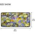 thumbnail image 3 of Dreamtimes 39x20 Inch Area Rug Beautiful Flower Pattern Door Mat Washable Non-Slip Throw Floor Carpet Comfort Standing Mat for Kitchen, Floor, Office, Sink, Laundry, 3 of 6