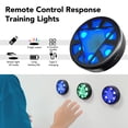 thumbnail image 3 of Sports Agility Lights Training Kit, Workout Equipment Remote Control 5 LED Light Improves Response Time Response Training Light  for  Gyms, 3 of 7