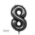 thumbnail image 3 of Globos de Miércoles Addams, decoración para fiesta de cumpleaños, vajilla para niños, niñas, vasos, manteles, pancartas, adornos para tartas, telón de fondo, 3 of 5
