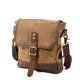 thumbnail image 5 of Bolsos de mensajero de moda TANGJMXG para hombres Lona y cuero, 5 of 5