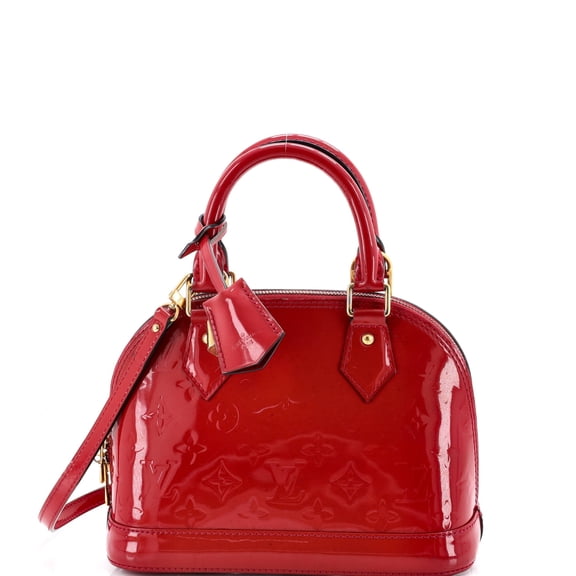 Pre-Owned Alma Handbag Monogram Vernis BB By Rebag