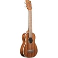 thumbnail image 2 of Kala KA-SLNG Gloss Mahogany Long Neck Soprano Ukulele Bundle with Gig Bag, Tuner, Austin Bazaar Instructional DVD, and Polishing Cloth, 2 of 8