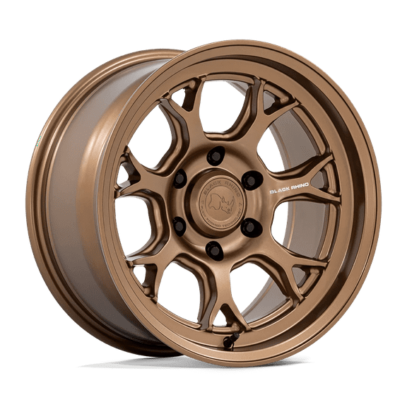 Black Rhino Flow Formed Aluminum Wheel BR017 17x8.5 6x5.5 M-BRNZ -10mm, BR017ZX17856810N