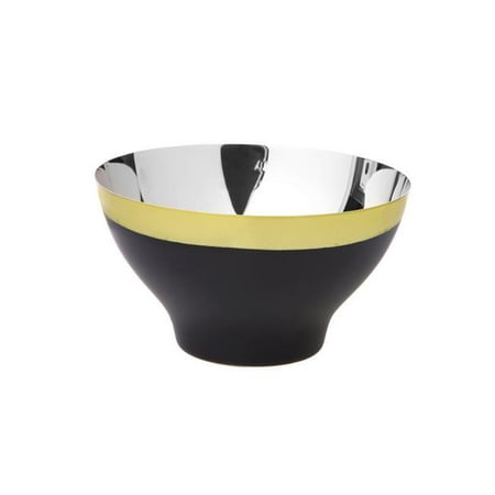 

Classic Touch SBG618 Stainless Steel Round Bowl with Ruffle Design - 11.5 x 4.75 in.